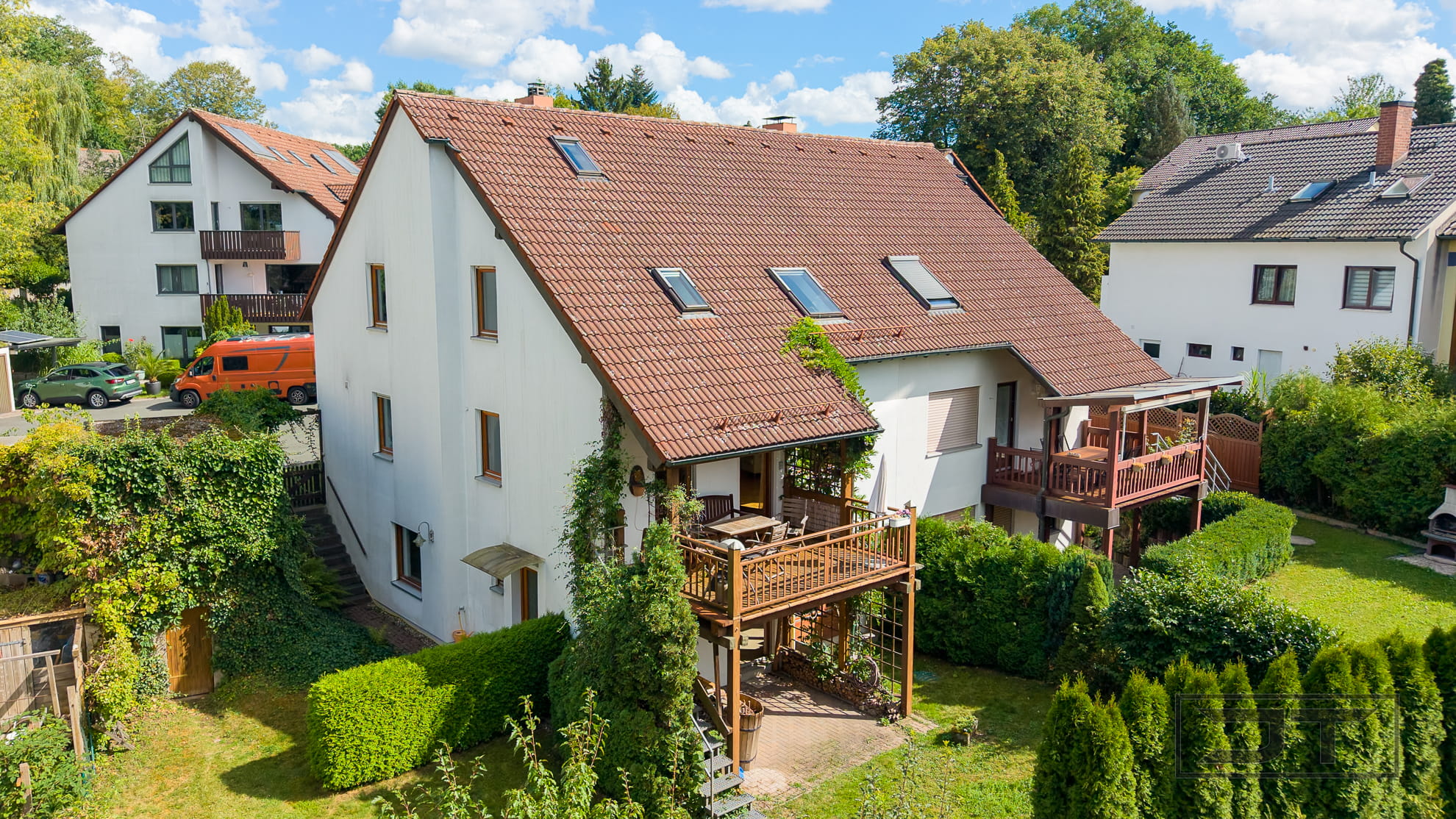 St.-Johannis: Großzügige Familien-DHH mit ELW in ruhiger Bestlage an der Eremitage!