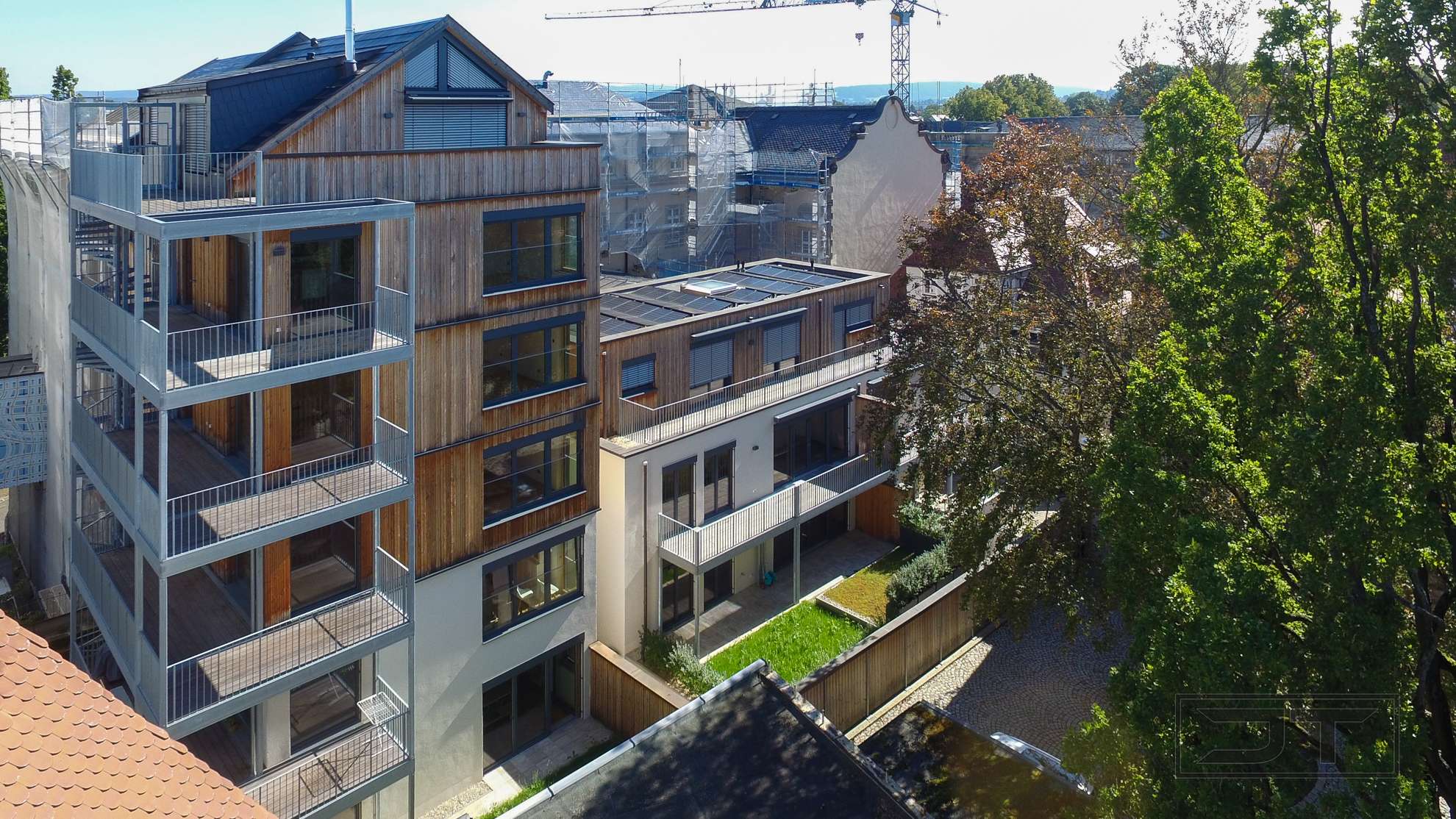 LudwigsTRAUM – 3-Zimmer-Wohnung Nr. 3: Urbanes Wohnerlebnis im höchsten Vollholz-Bauwerk Bayerns!